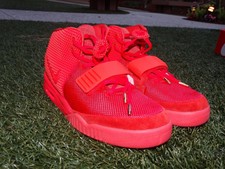 Nike Air Yeezy 2 Red October Size 8.5US With Box And Bag