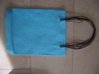 Super Basttasche Shopper türkis neu