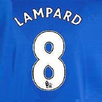 Original Chelsea London Kids-Flock Lampard für Adidas PL Home Kinder-Trikot NEU