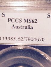 Australia Gold 1895 S 1 Pound Pcgs Ms-62