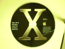 Apple Mac OS X 10.3 Panther Four Disk Set