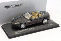 Aston Martin DB9 Cabriolet Baujahr 2009 schwarz 1:43 Minichamps