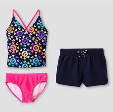3 piece plus size swimwear