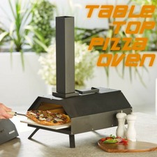 Zanussi Black Pizza Oven Wood Pellet with Paddle u0026 Cover Foldable Legs  ZPO1BPC for sale online | eBay