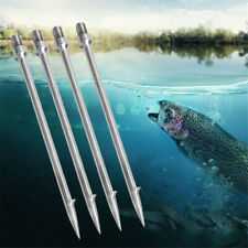1 Frog Gig Fish Spear 4 Prong Tine High Quality Dolphin BRAND Gigs Spears for sale online 