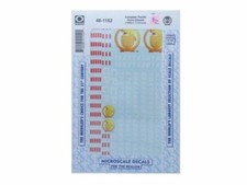Decal 1967 Tichy Train Group O #10310O Illinois Central 86/' Auto Steel Boxacar