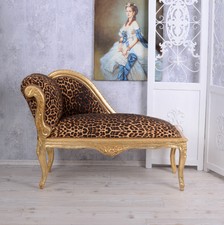 RECAMIERE SOFA Barocksofa Sitzbank SCHLOSS POMPADOUR Polsterbank Sofabank Barock