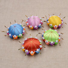 Milisten 2Pcs 5CM Pin Cushions Tomato Shaped Wearable Needle Pincushions Needle Holder for DIY Craft Handmade Sewing Quilting Pins Holder 