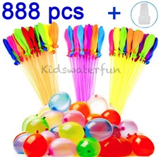 KaOS Water Balloons 500 Red & Blue Includes 2 Deluxe Faucet Fillers Age 8 for sale online 