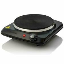 Cadco CSR-1T Portable Hot Plate, countertop, electric, (1) 6 tubular burner,  Robertshaw thermostat with infinite heat control, signal light, on/off