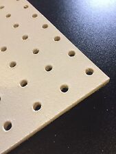 Pack Of 3 600x600mm Pegboard Sheets 3.5mm Thick 18mm Hole Centre 