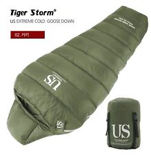 New Guide Gear Fleece Lined Sleeping Bag -15°F Olive Green 