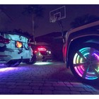 17.5 APP & Remote DOUBLE ROW Double Sided LED CHASING Flowing Wheel Rim Lights