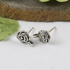 10pcs tibetan silver color fish charms EF0297