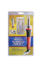22pc Replacement Wood Burning Pen Pyrography Tool Tips Set Hobby Craft Bits  Kit