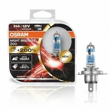 OSRAM Night Breaker Laser H4 Next Generation Halogen Headlight - 64193NLHCB  for sale online