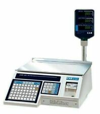 SWS-PCS-60 60 lb  Price Computing Scale-lbs,kgs,ozs w/Godex DT4 Barcode Printer 