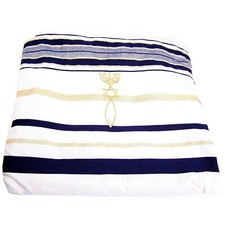 New Covenant Prayer Shawl Tallit English//Hebrew with Matching Case