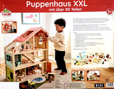 Beeboo Puppenhaus Eco Villa unmöbliert L 47,5 x B 31,5 x H 47,3 cm 