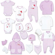 Baby Erstausstattung Set 4tlg Geschenkset NB//1M//3M// 6M Babygeschenk Minnie Mouse