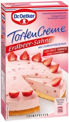 Dr. Oetker Erdbeer-Sahne Tortencreme
