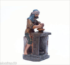 11 cms Mayo BEL957 - Conjunto 7 Artesanos mas horno Figura Belen J.L