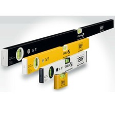 1000 mm Sola-Alu-Wasserwaage AV 1 m Aluminium-Rohrprofil silber exloxiert lz.