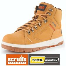 Scruffs t55001 schwarz Rafter Sicherheit Arbeitsstiefel UK Grössen 7 8 9 10 10.5 11 12 