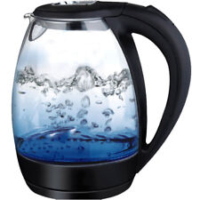 Bertelin Blue LED Illuminated 1.7L 2200 White Bertelin Glass Kettle 360