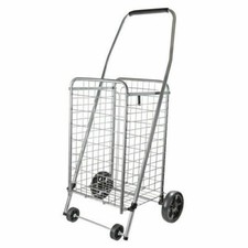 verensacarart folding utility cart in navy
