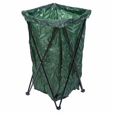 Garden Waste Rubbish Bag Metal Stand Large Standing Reuse Garden Waste Rubbish Bag Metal Stand Large Standing Reuse Collapsible Sack