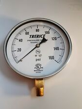 2x Brady Water Pressure Test Gauge 0-100 PSI Btgind Cs-nl for sale online 