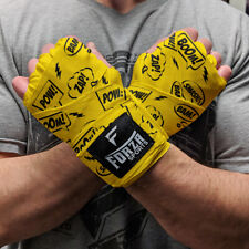 Ringside Mexican Style Boxing MMA HandWraps 2" x 180"Yellow pair left/right hand 