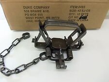 Duke 476 Coil Spring Offset Jaw No 1 3/4 Hunting Trap for sale