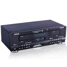 TEAC W-1200 Dual Cassette Deck with Recorder/USB/Pitch/Karaoke-Mic-in and  Remote : : Electronics