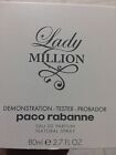 Lady Million by Paco Rabanne 2.7 oz / 80 ml Eau De Parfum Women Perfume ...