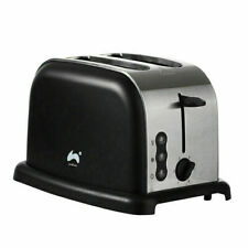 Black for sale online Dualit 26205 1.1kW 2-Slot Lite Toaster 