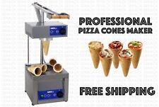 Commercial Electric Pizza Cone Maker Forming Making Machine Stainless Steel NEW 