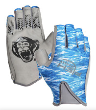 AFTCO Short Pump Fingerless Fishing Glove, SP3, Pick Size