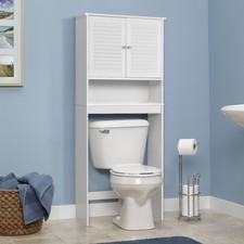 Bathroom Cloakroom Suite Close D Toilet Basin Sink Full Bathroom Over Toilet E Saver Storage Organizer W Shelf Two Door Cabinet