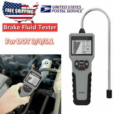 Brake Fluid Tester Test for Water Moisture LED Display Indicator Dot3 Dot4 Dot5 for sale online 