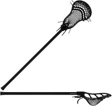 New Warrior Rabil Next 2 Aluminum Lacrosse Stick strung head shaft combo Black
