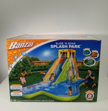 Banzai Slide N Soak Inflatable Splash Park For Sale Online Ebay