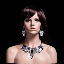 Male Unbreakable Plastic Mannequin Manikin Dress Form Display Rob+Free Wig