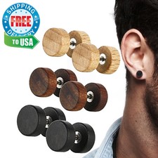 10pc Fashion Steel Spike Men S Taper Earring Stud Ebay Charisma Men Earrings Studs Wooden Cheater Plugs Stud Earring 3 Pairs 8mm