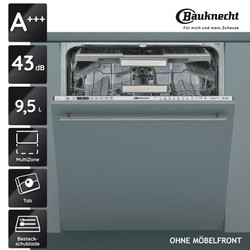 Bauknecht BIO 3T333 DELM Geschirrspüler Eingebaut 60cm Edelstahl-Effekt Neu