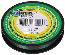 Power Pro 50 lb x 1500 yds Moss Green Braided Spectra Line for sale online 