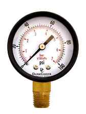 Vintage Marsh Instrument Co H5258 300 PSI Precision Pressure Gauge 4.5 Dial  USA 