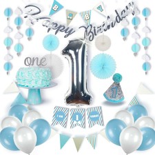 Bon Voyage Hot Air Balloon 12ft Foil Banner