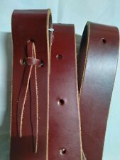 40-0945 Weaver Leather Latigo W/Holes for Western Saddle,Burgundy 1 1/2" X 60" 